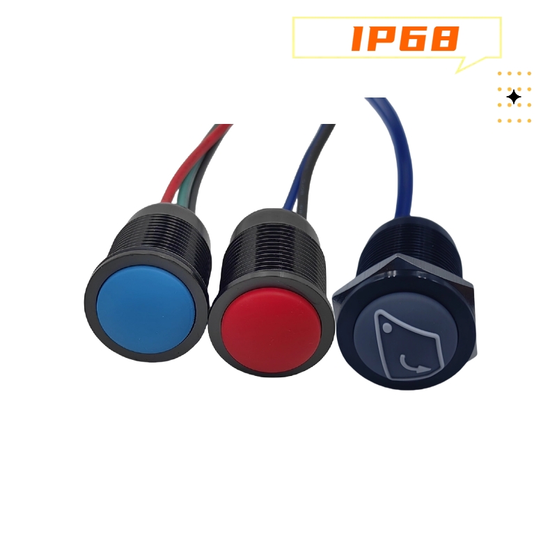 IP68 19mm金屬按鈕開關(guān)